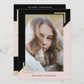 ピンクブラックブロックモデルアクター3 Photo Compカード (正面/裏面)