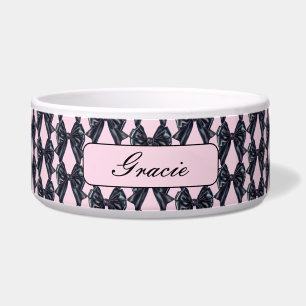 ピンクブラックボウドッグ ボウル
