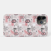 ピンクブラックライオンズボホレインボウズ Case-Mate iPhoneケース (裏面(横))