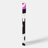 ピンクブラックレオパードアニマルプリント Case-Mate iPhoneケース (裏面 / 右)