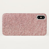 ピンクブラック金ゴールドヒョウ印刷 Case-Mate iPhoneケース (裏面(横))