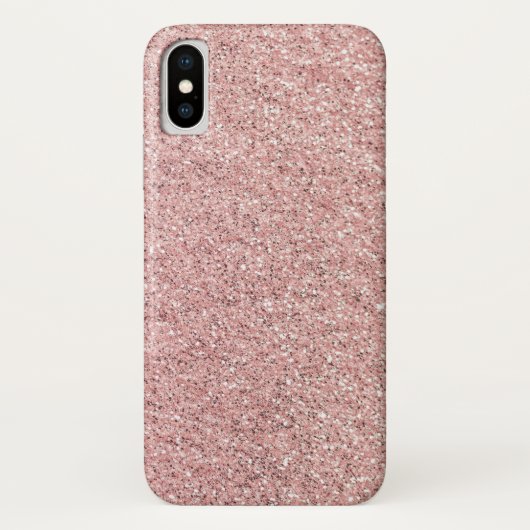 ピンクブラック金ゴールドヒョウ印刷 Case-Mate iPhoneケース (裏面)