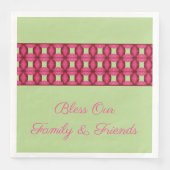 ピンクブルゴーニュとミントグリーン (正面)