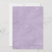 ピンクブルゴーニュ&パープルウォーター色のフローラ結婚ズ 招待状 (裏面)