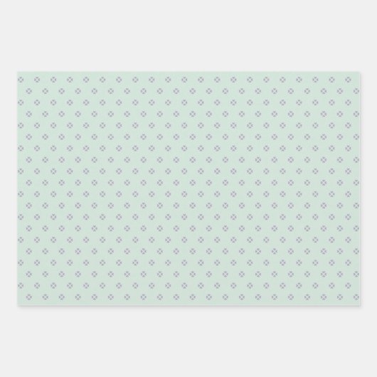 ピンクブルーおむつおむつパシファイヤーパターン赤ちゃんシャワー ラッピングペーパーシート (正面2)