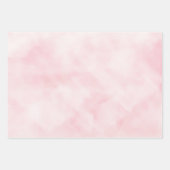 ピンクブルーイエローウォーター色 ラッピングペーパーシート (正面2)