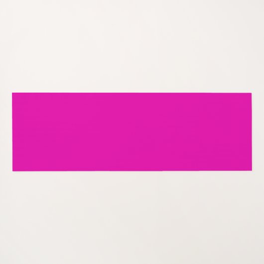 ピンクブルーインディアンゾウ族パターン（の模様が）ある ヨガマット (裏面(横))