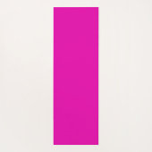 ピンクブルーインディアンゾウ族パターン（の模様が）ある ヨガマット (裏面)