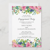 ピンクブルーウォーターカラーフローラ婚約 (正面)