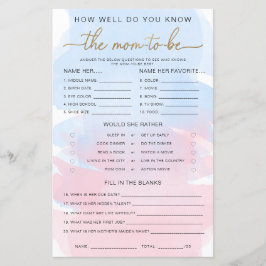 ピンクブルーウォーター色金ゴールドママがゲームを知っている