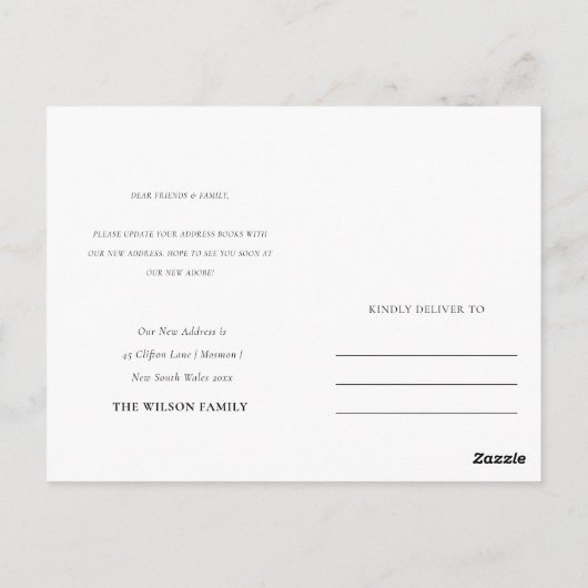 ピンクブルーエレガントイエローフローラバイク ポストカード (裏面)