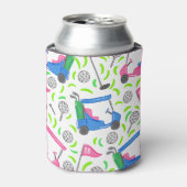 ピンクブルーグリーンゴルフ 缶クーラー (缶正面)