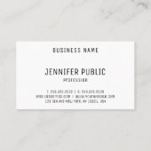 ピンクブルーグリーントレンディー抽象芸術エレガントテンプレート 名刺 (裏面)