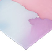 ピンクブルーパープルウォーターコロフュージョン(Pink Blue Purple Watercolo テーブルクロス (アングル)