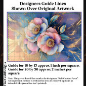 ピンクブルーラベンダー&金ゴールド牡丹CT4デコページ 薄葉紙