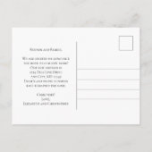 ピンクブルーワイルドフラワーズコテージコアムービング 案内ポストカード (裏面)