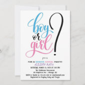 ピンクブルー署名コレクシ祝ョン: 招待状 (正面)