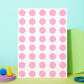 ピンクブルー誕生日招待状for Girls 招待状