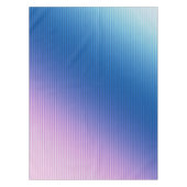 ピンクブルー，ピンク，ストライプ色，グラデーションピンク色グラデーション テーブルクロス (正面)