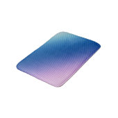 ピンクブルー,ピンク,ストライプ色,グラデーションピンク色グラデーション バスマット (アングル)