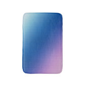 ピンクブルー,ピンク,ストライプ色,グラデーションピンク色グラデーション バスマット (正面縦)