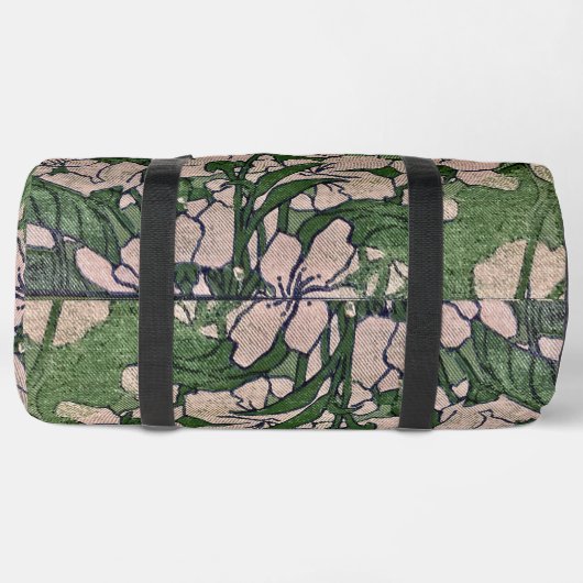 ピンクブロッサムカスケードダッフルバッグ ダッフルバッグ (底面)