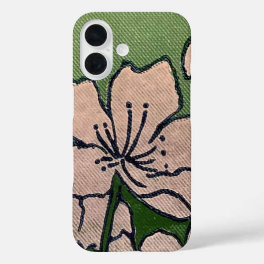 ピンクブロッサムカスケードフォンケース Case-Mate iPhoneケース (裏面)