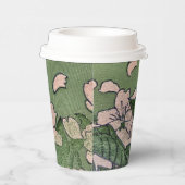 ピンクブロッサムカスケード紙カップ 紙コップ (右)