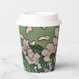 ピンクブロッサムカスケード紙カップ 紙コップ