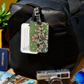 ピンクブロッサムカスケード荷物タグ ラゲッジタグ