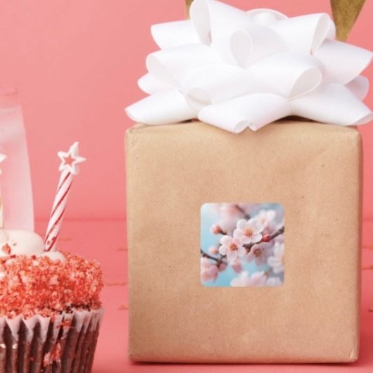 ピンクブロッサム魔法 スクエアシール