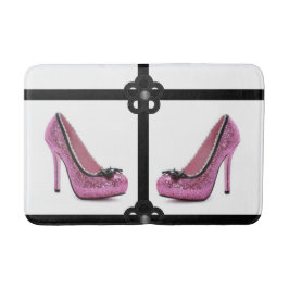 ピンクブロドライヤー浴室用浴室 バスマット