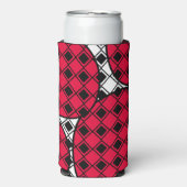 ピンクブロブハーレキン スリム缶クーラー (Seltzer正面)