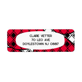 ピンクブロブハーレキン ラベル