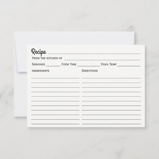 ピンクブーケフローラレシピカード (裏面)