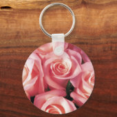 ピンクブーケ キーホルダー (正面)
