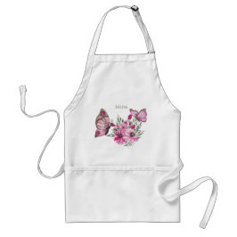 ピンクブーケ スタンダードエプロン