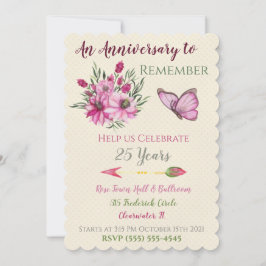 ピンクブーケ 招待状