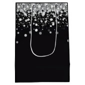 ピンクブーツときらきら光るバチェロレッテ ミディアムペーパーバッグ (裏面)