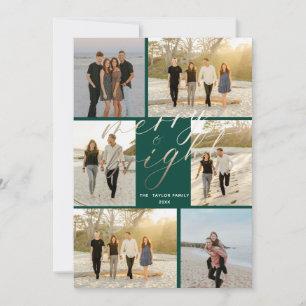 ピンクプライドと明るい金メリー箔 シーズンカード