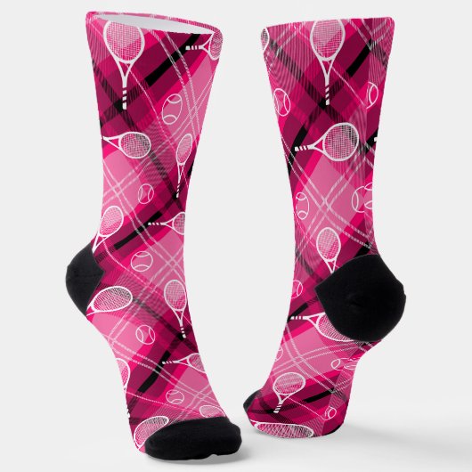ピンクプライド🎾テニスソックス ソックス (傾斜あり)