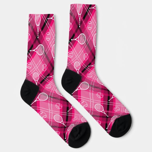 ピンクプライド🎾テニスソックス ソックス (右)
