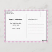 ピンクプライド父の日BBQパーティー ポストカード (裏面)