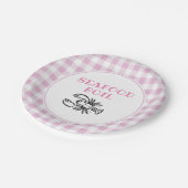 ピンクプライド魚介類の沸騰パーティー ペーパープレート (アングル)