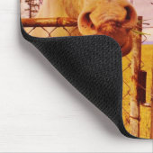 ピンクプライベートプロパティホース マウスパッド (コーナー)