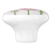 ピンクプリムバラセラミックノブ/プルセラミックノブ セラミックノブ (側面)