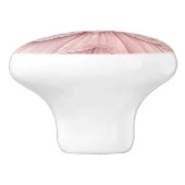 ピンクプリンセスガーリー陶器取っ手 セラミックノブ (側面)