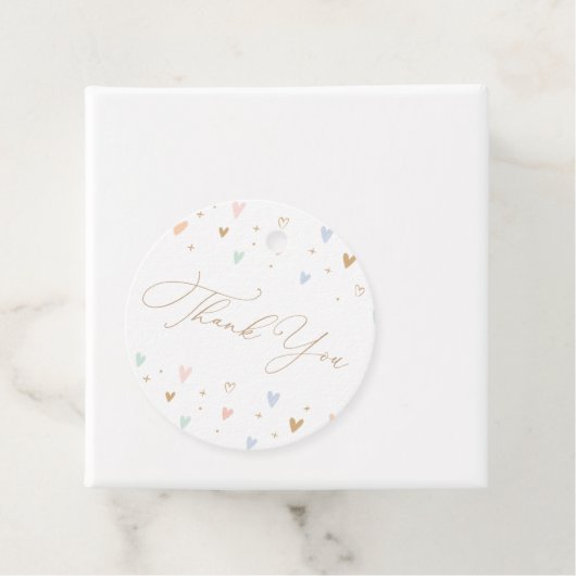 ピンクプリンセスガールバースデーパーティーギフトラベル フェイバータグ (インサイチュ)