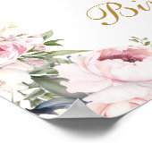 ピンクプリンセスキャリッジ誕生日パーティーへようこそ ポスター (角)