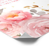 ピンクプリンセスクインセアニラ10テーブル座席表 ポスター (角)